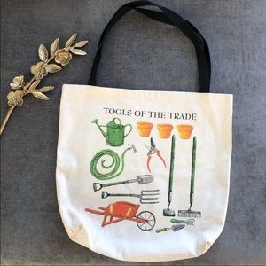 Gardening Garden Plant Large Tote Canvas Bag